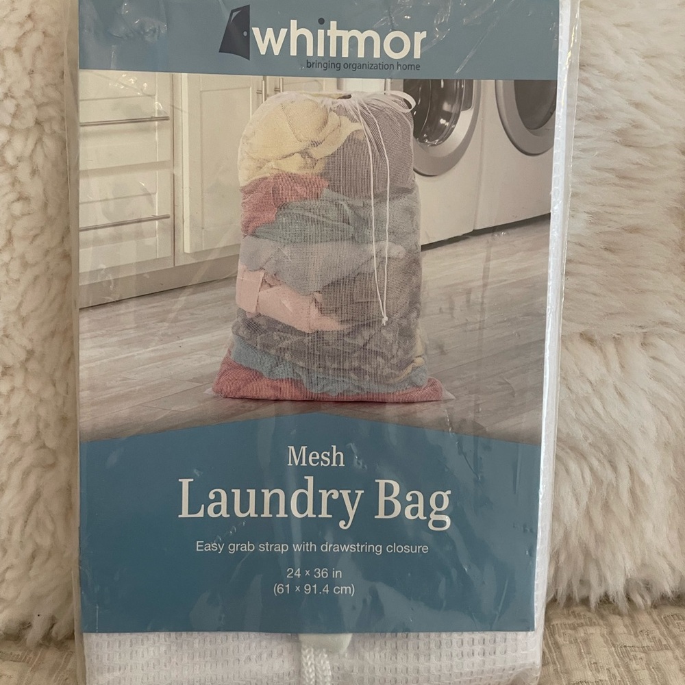 Whitmor Mesh Laundry Bag